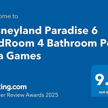 Disneyland Paradise 6 Bedroom 4 Bathroom Pool Spa Games Anaheim Exterior foto